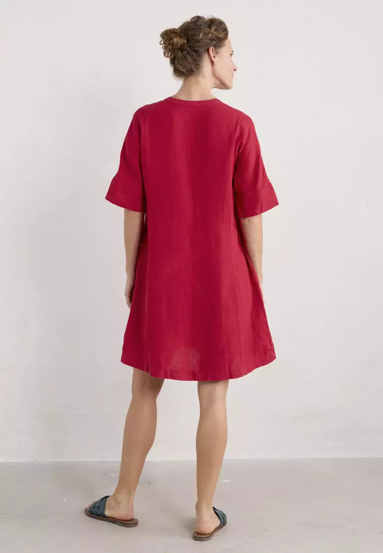 Seasalt Cornwall Seasalt Cornwall Petite Red Draw Kiln Dress 2024 | Buy ...