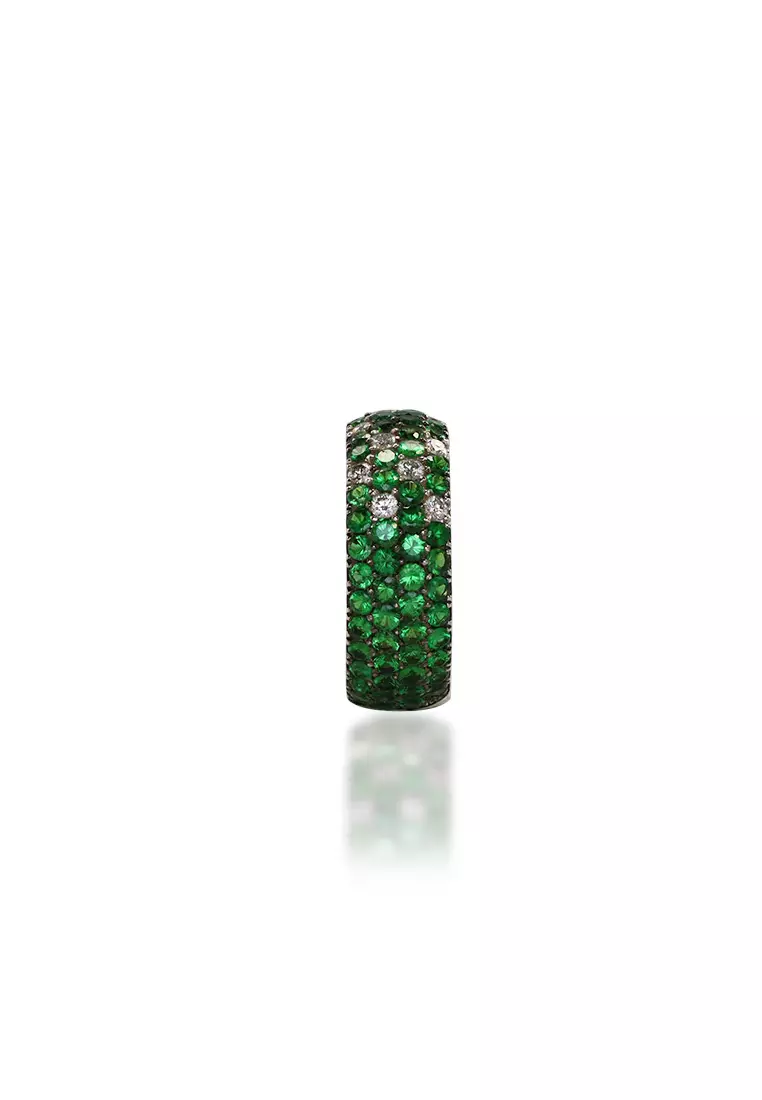 Green Lilian Ring