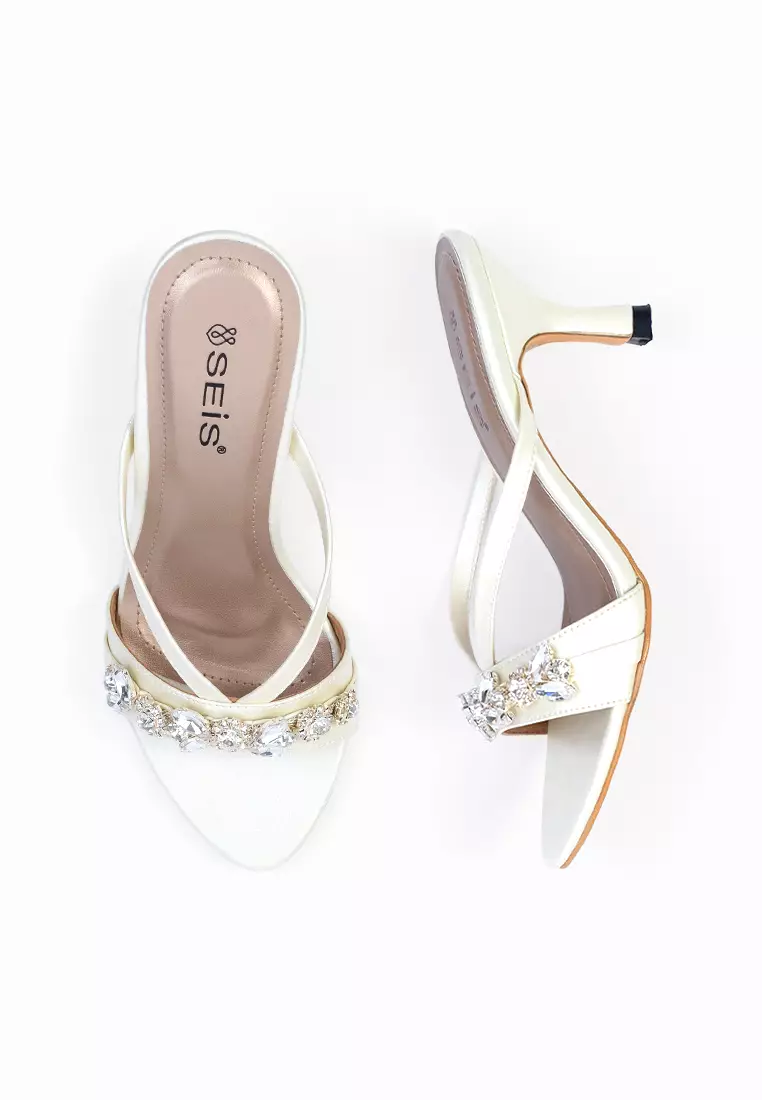SEIS Clovis Sandal Pesta Wanita | Wedding Heels 7 cm