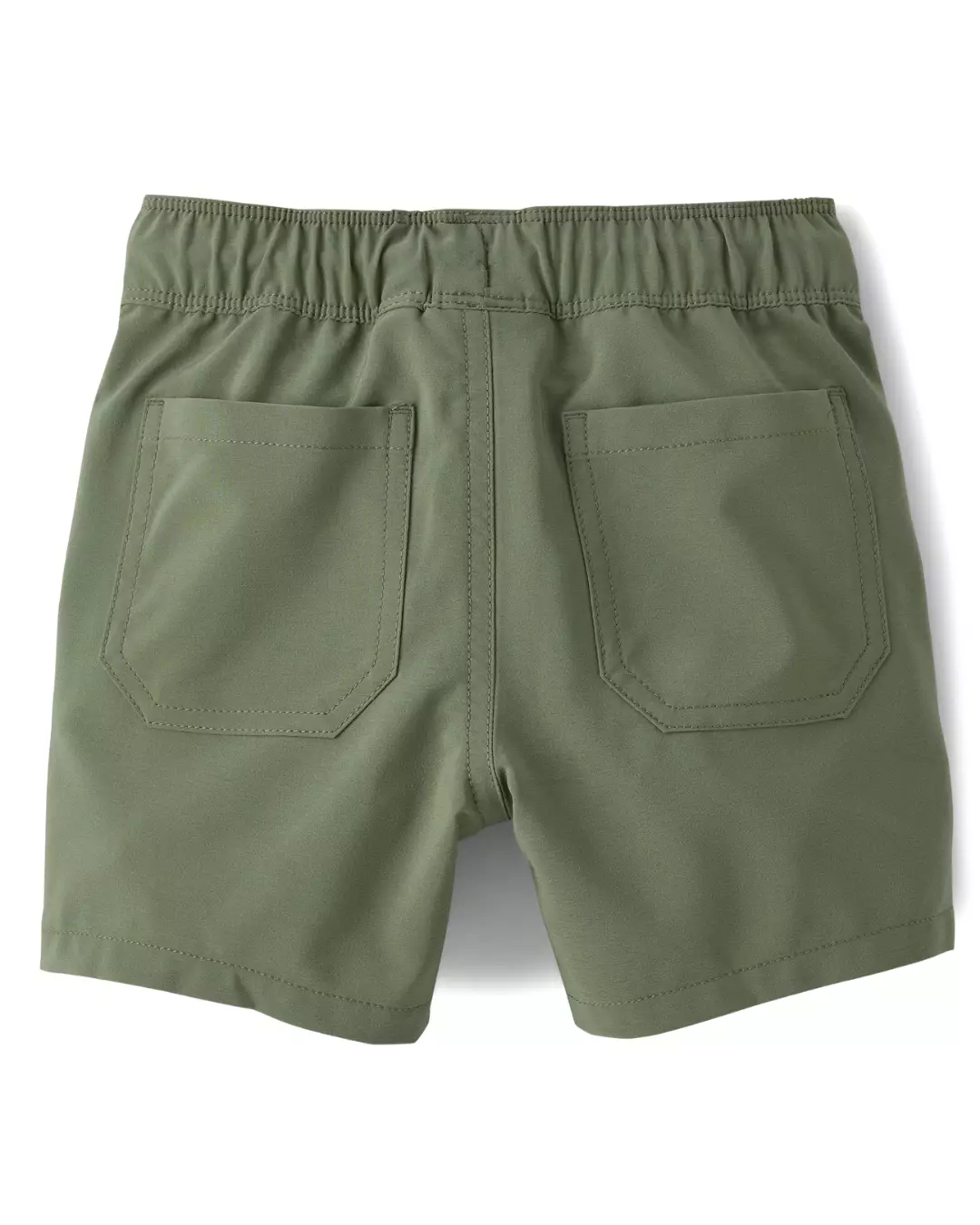 Toddler Boys Quick Dry Pull On Jogger Shorts - Celana Pendek Bayi Laki (Hijau)