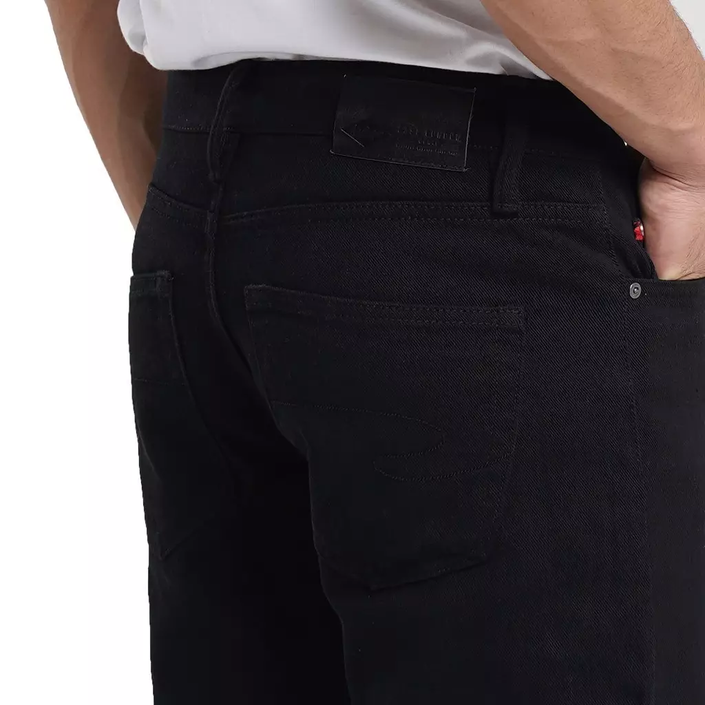 Lee Cooper Tapered Fit Jeans Arthur Raw-Medium Rinse Black Noir