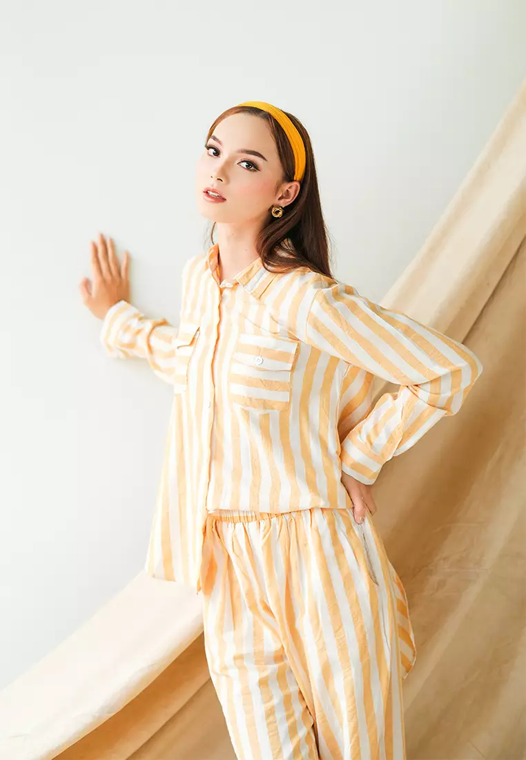 Setelan Atasan Bawahan CIQA SET - YELLOW