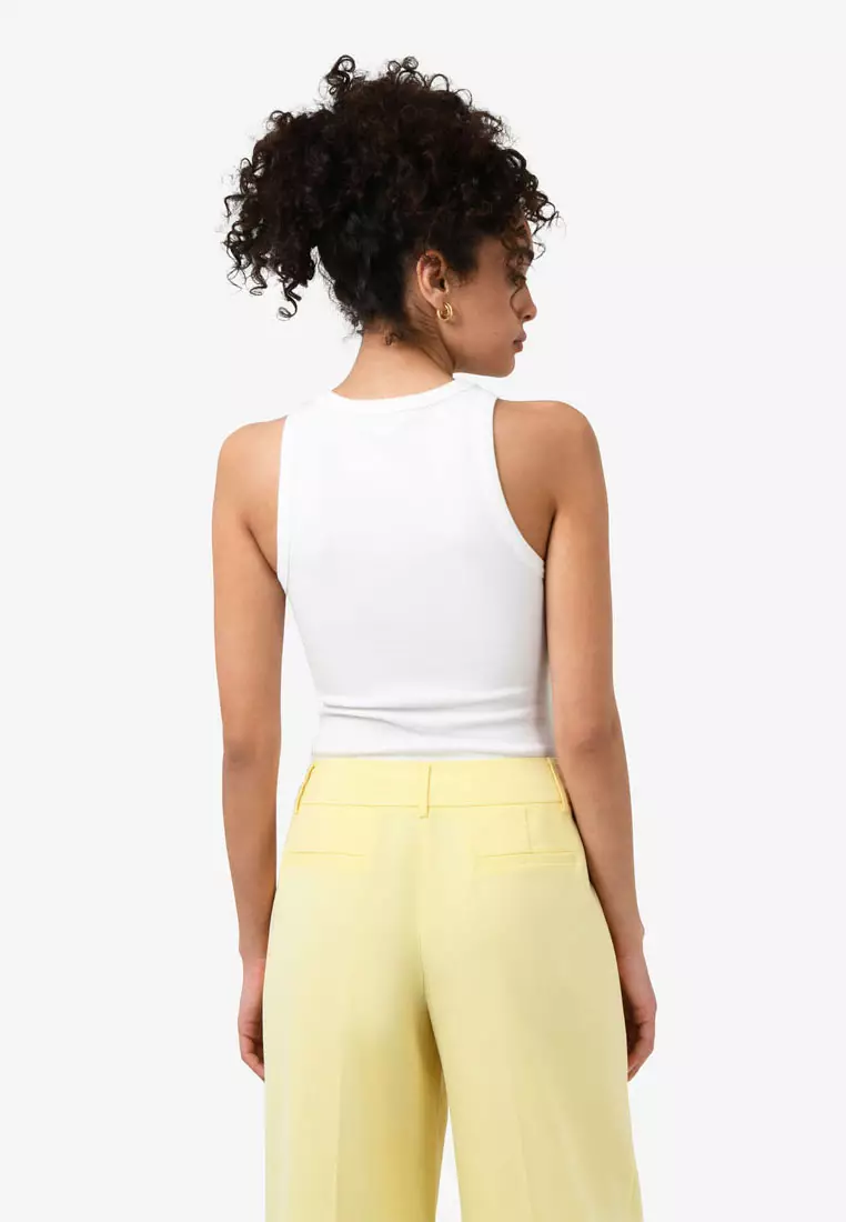 Devon Cotton Blend Singlet