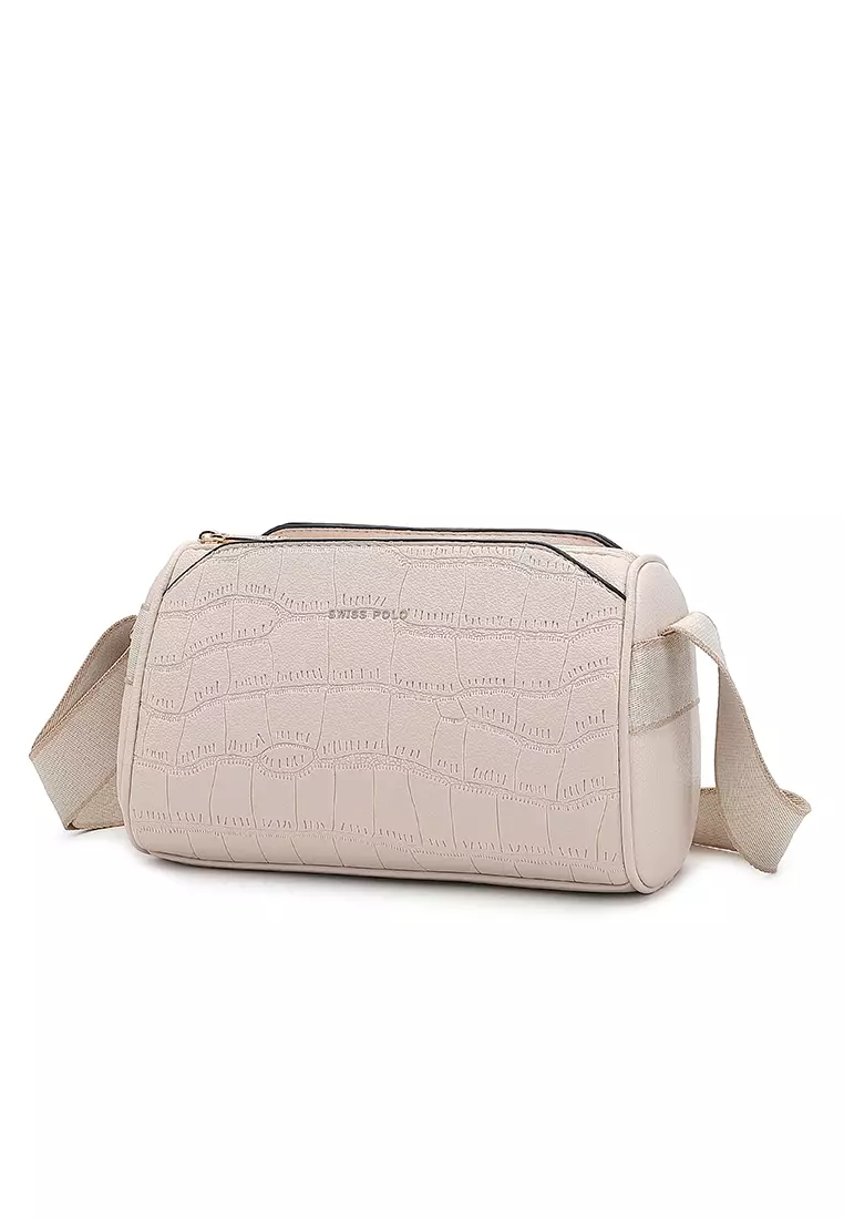 Women's Shoulder Bag / Sling Bag / Crossbody Bag (Tas Bahu / Tas Selempang Wanita) - Putih