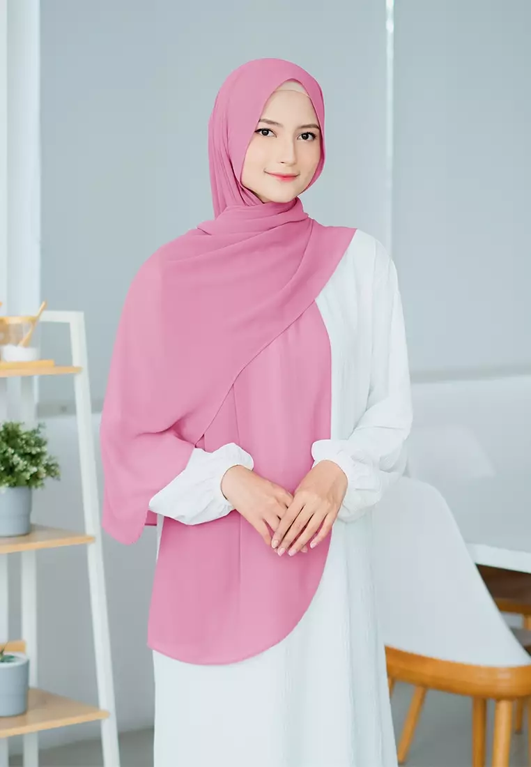 HIJAB INSTAN SAFFA - BANDUNG PINK