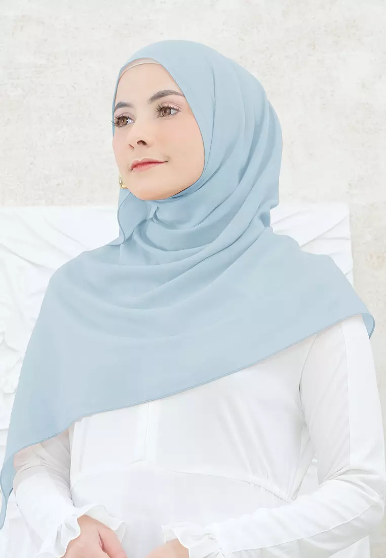 Cotton Bee - Ramya Shawl | Pashmina Viscose - Ice Blue
