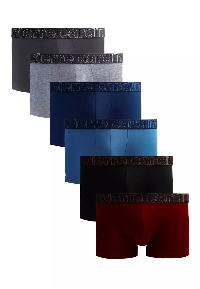 Pierre Cardin Underwear Microfiber Spandex Trunk - Assorted Colour (2 Pcs)  PC4057-2S