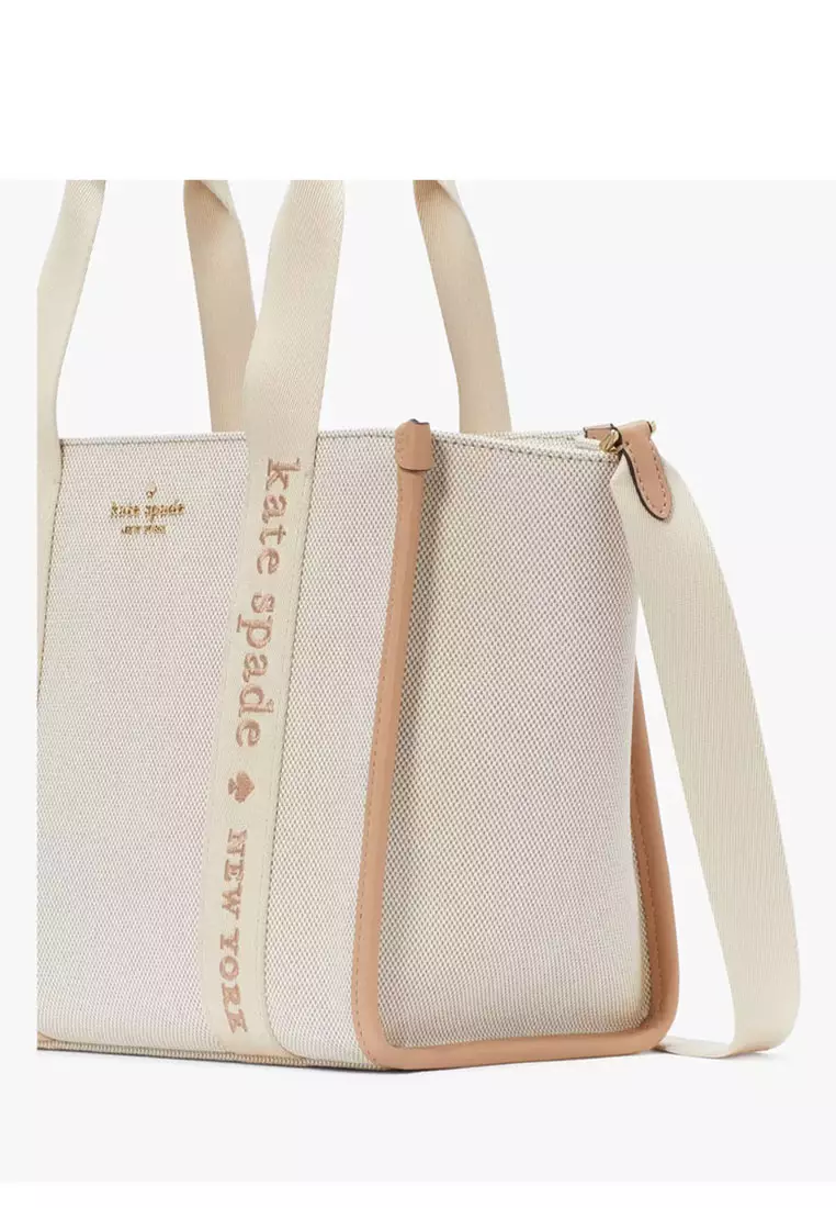 Buy Kate Spade Kip Canvas Small Tote 2025 Online | ZALORA