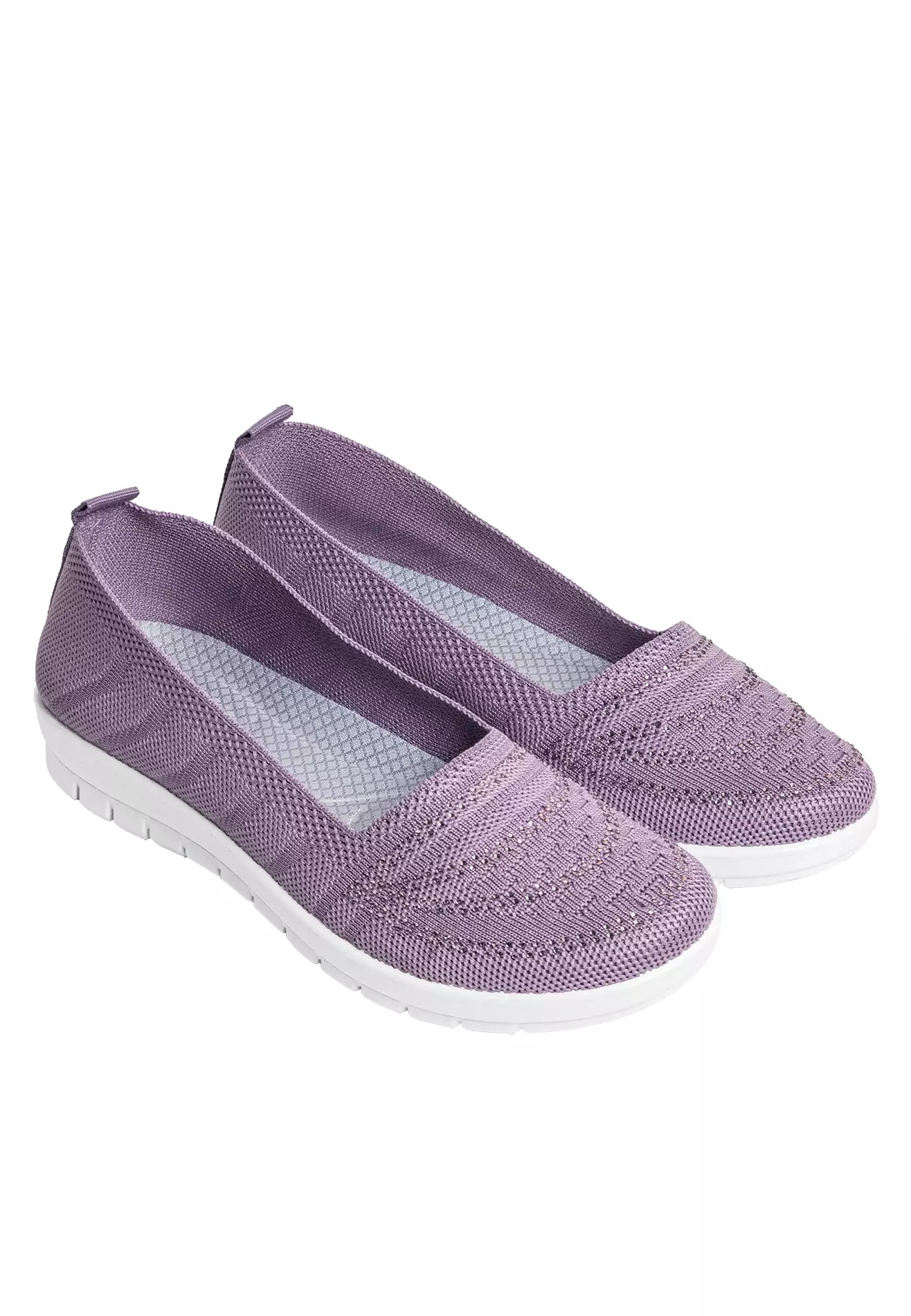 Dr. Kevin Sepatu Olahraga Sport Wanita Sneakers Rajut Slip On 559-004