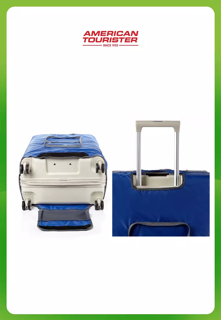 American Tourister Travel Accessories Foldable Lug.CoverII M+ - Navy Blue