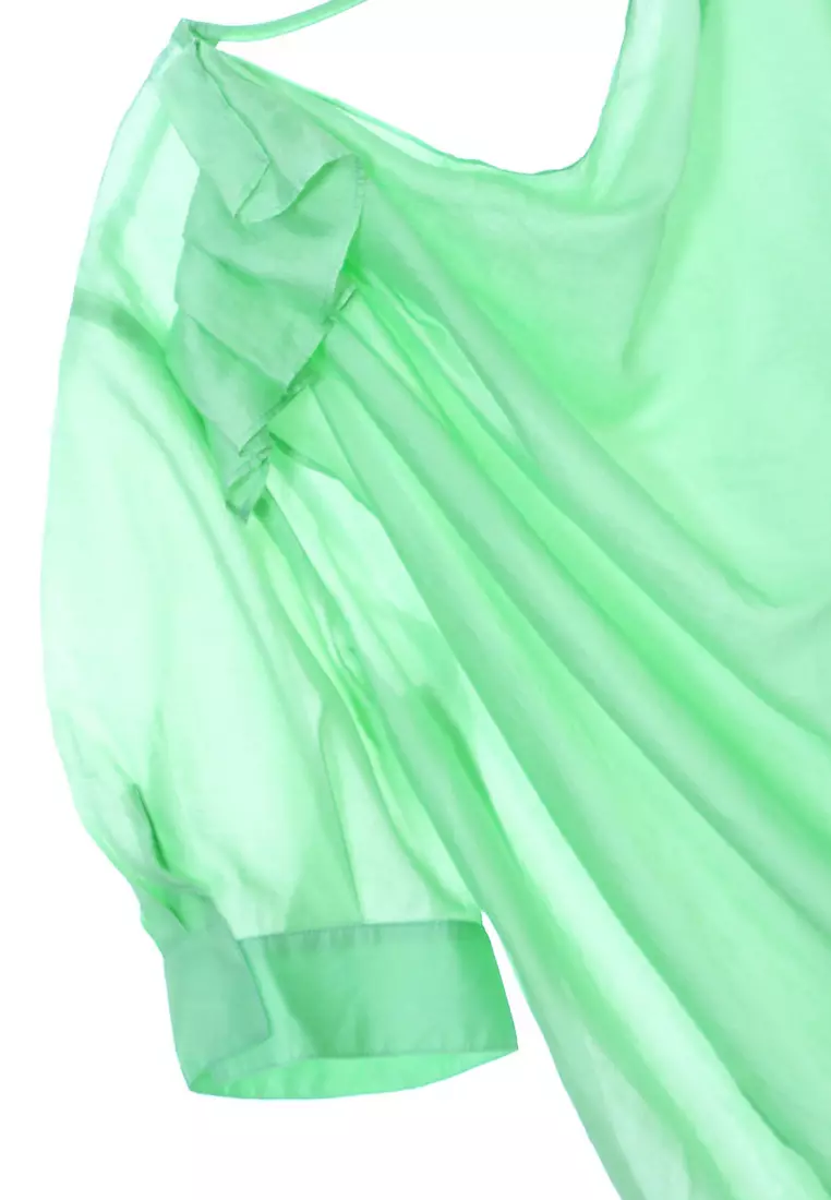 Front Wrap Panel Green Top
