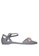 Twenty Eight Shoes grey 3D Flora Ankle Strap Jelly Flats VR5132 C9433SH22E6B18GS_1
