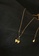 ZITIQUE gold Women's Simple Bowknot Necklace - Gold D75A9AC7B1927FGS_4