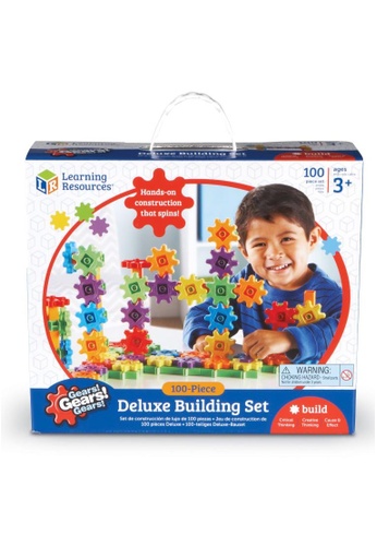 Learning Resources Learning Resources Gears! Gears! Gears! 100-Piece Deluxe Building Set - Construction Kit, Engineering Toy, STEM BD47CTH39A28C9GS_1