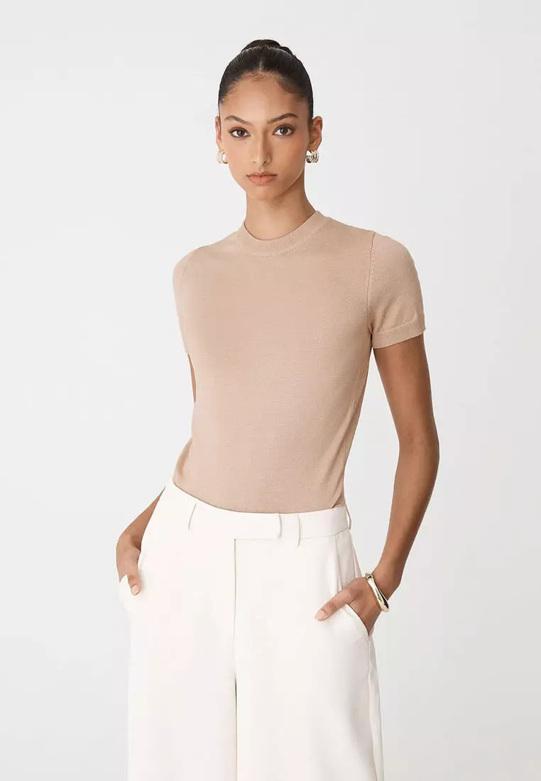 Catherine Short Sleeve Knit