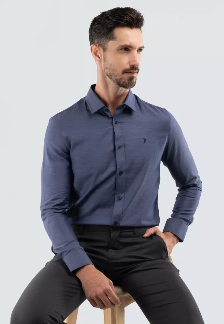 Polo Haus - Men’s 100% Cotton Signature Fit Long Sleeve