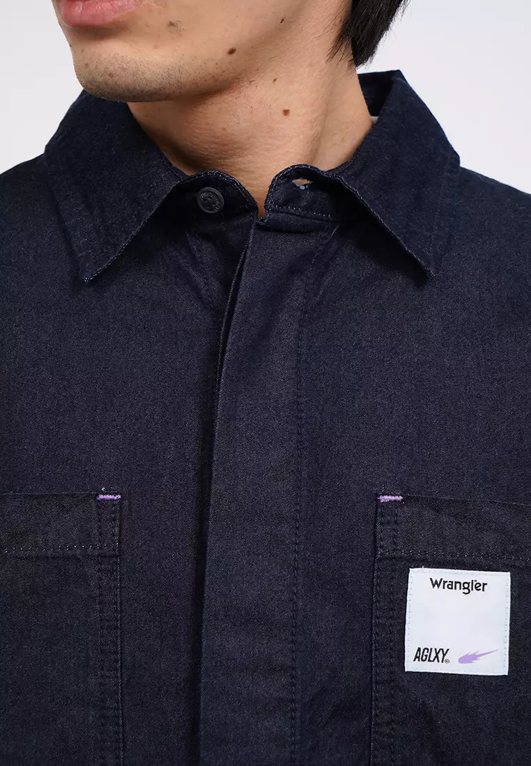 Wrangler X Ageless Galaxy Shirt Long Sleeve Oversized CALEB 04A25