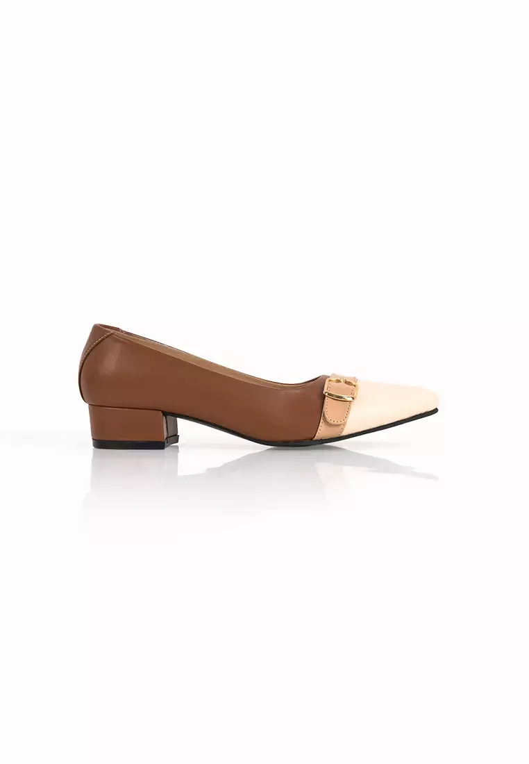 SEIS Kirey Pantofel Wanita | Sepatu Kerja Wanita Hak 3 cm