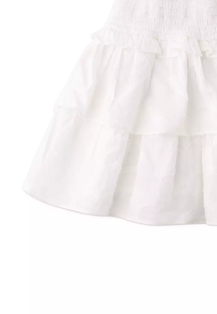 Girls Jacquie Tiered Ruffle Skirt