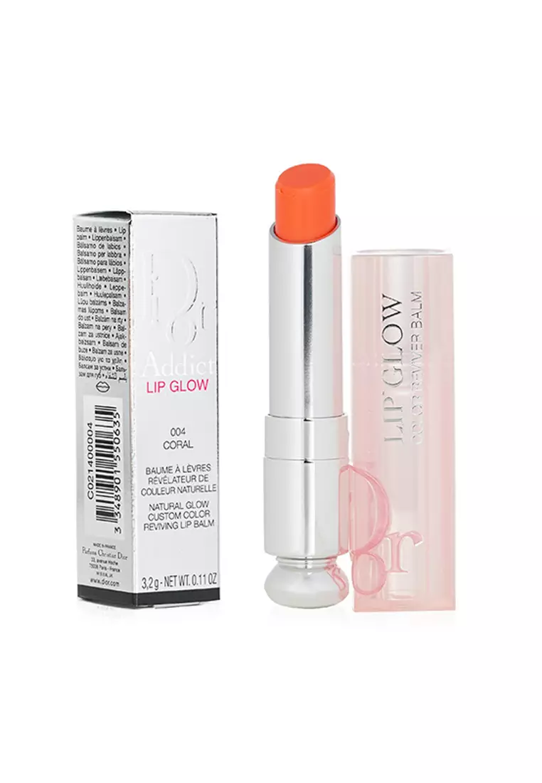 Dior Lip Glow 004 Coral リップバーム　10品 NEW-Christian Dior Addict Lip Glow Lip Balm 004 CORAL-0.11oz