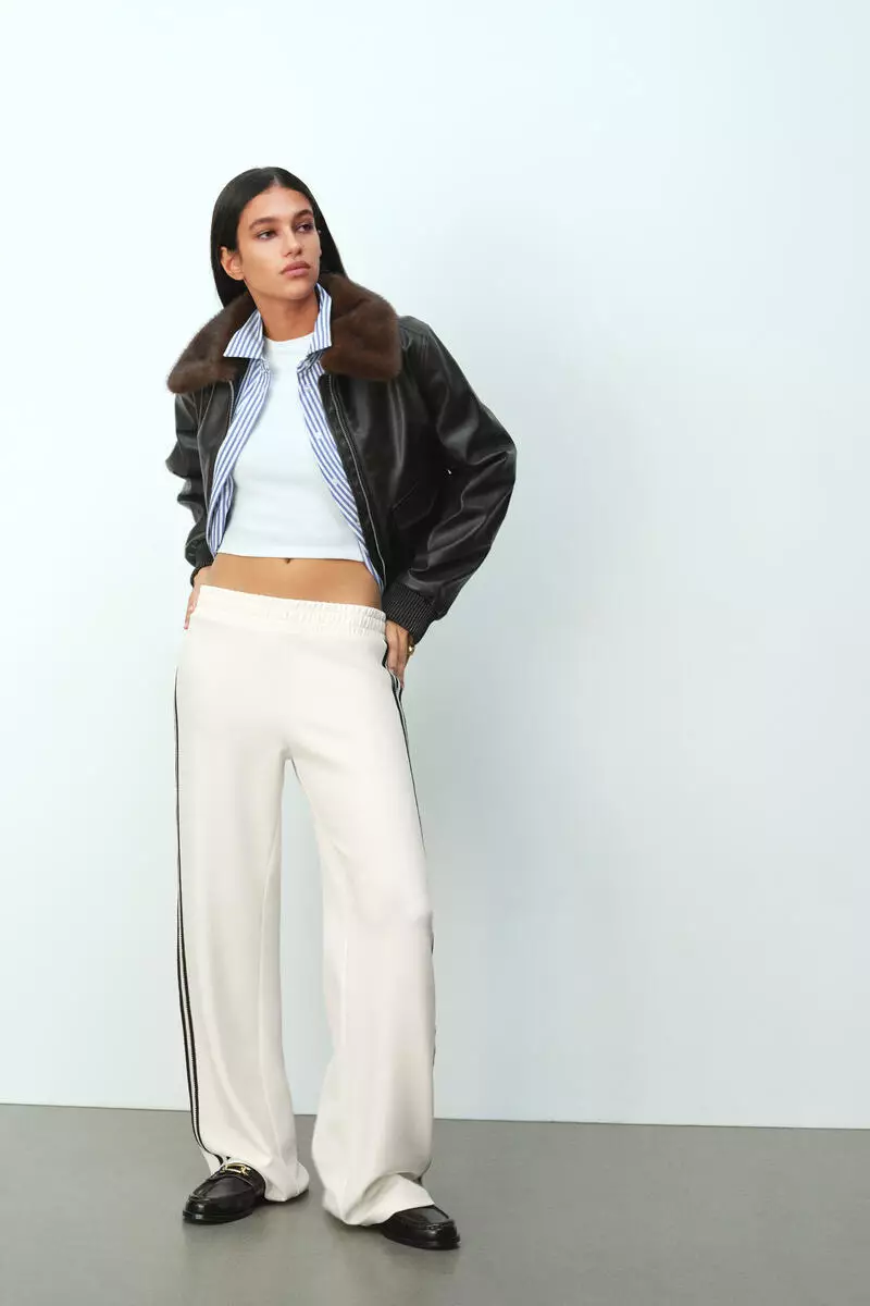 Pull-on scuba trousers