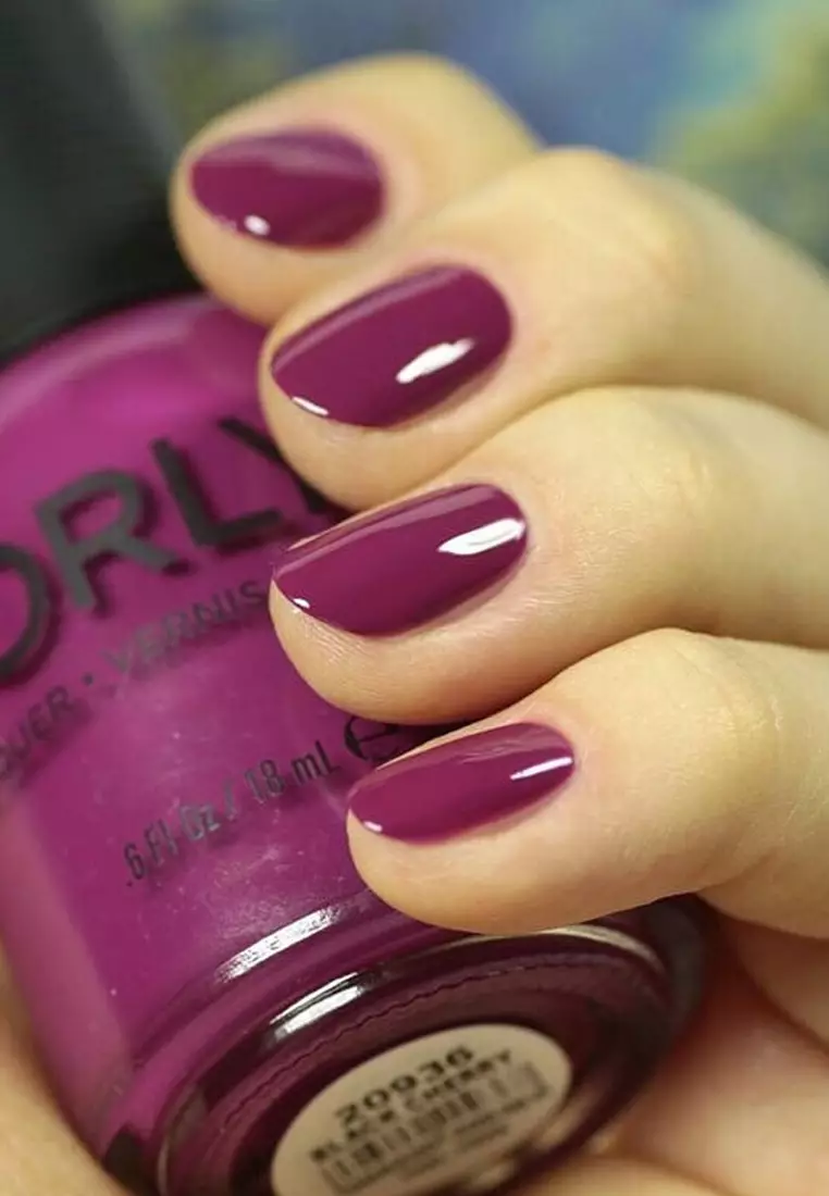 Nail Lacquer Color Black Cherry 18ml
