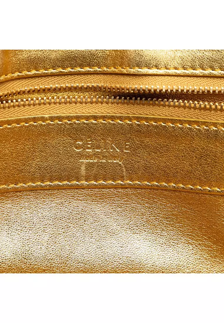Pre-Loved Celine Bicolor Lambskin Horizontal Cabas Tote