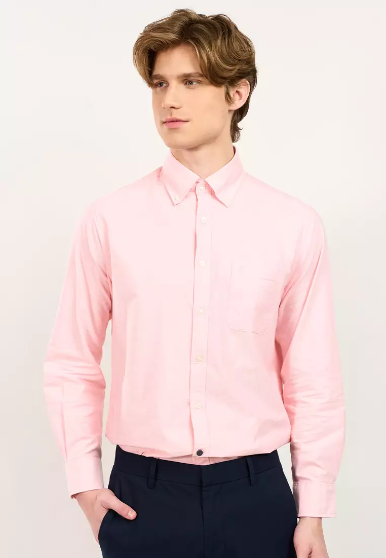 Men's Lightweight Oxford Button-Down Shirt