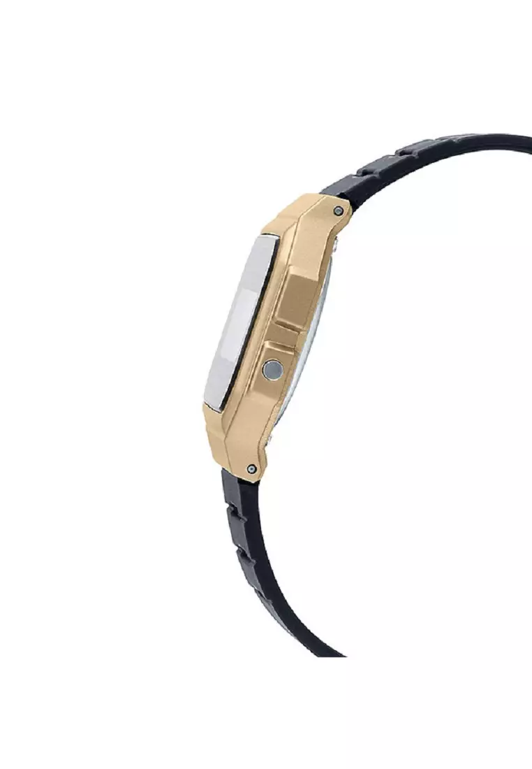 Jam Tangan Digital F-91WM-9A Hitam Gold
