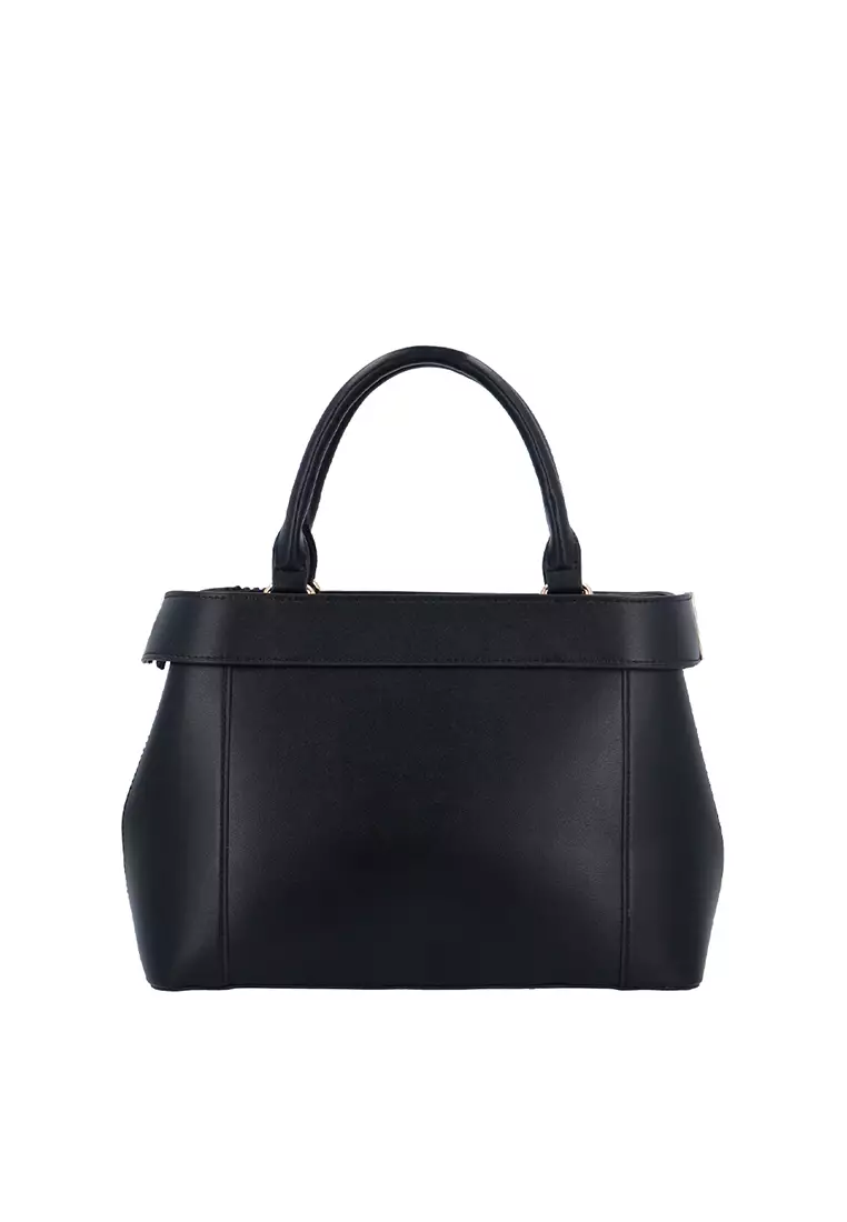 CR Livia Top Handle Bag - Black
