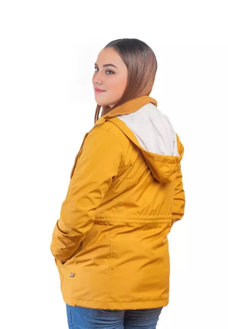 C2 Arzena Yellow Casual Jacket Wanita