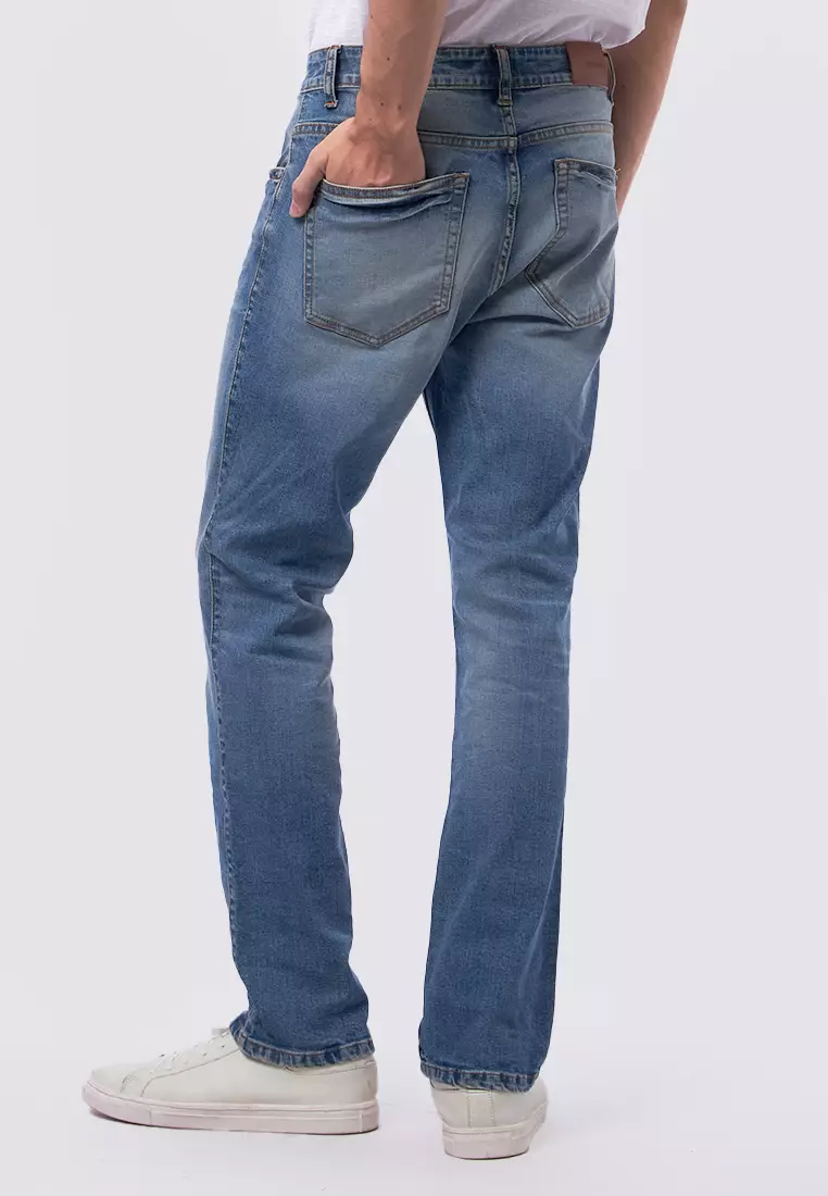 TIRAJEANS Slim Tapered Denim 7-MLDISEA224I035 LT. BLUE
