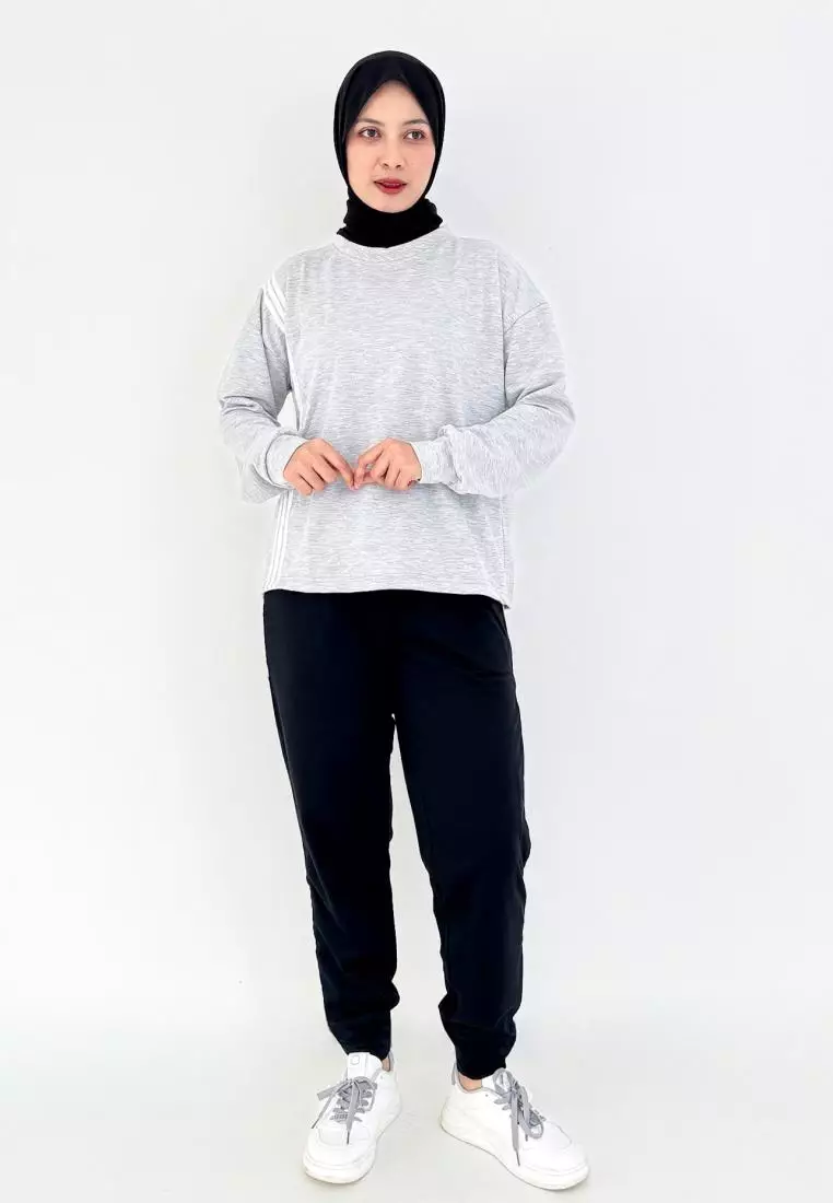 Sporty Set Amina (Setelan Training Olahraga Wanita) Fit M-XXL