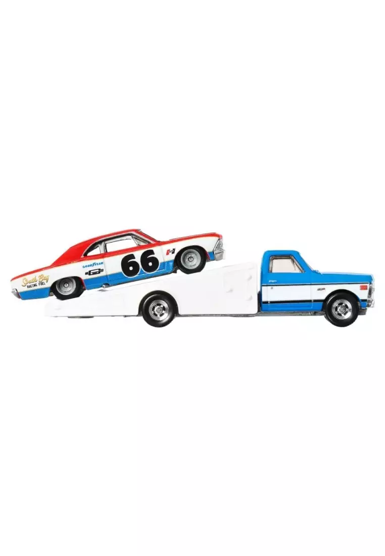 Hot Wheels Premium Team 2024 '66 Chevelle & 72 Chevy Ramp Truck