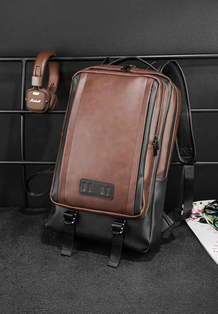 復古仿皮休閒旅行背包 ET22203