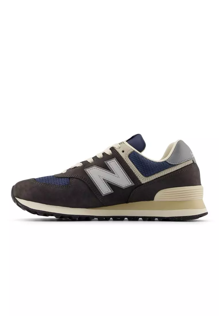 New Balance Unisex 574  - BLACK CEMENT