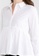 ONLY white Lea Long Sleeves A-Line Peplum Shirt 2FADEAAF290CA0GS_2