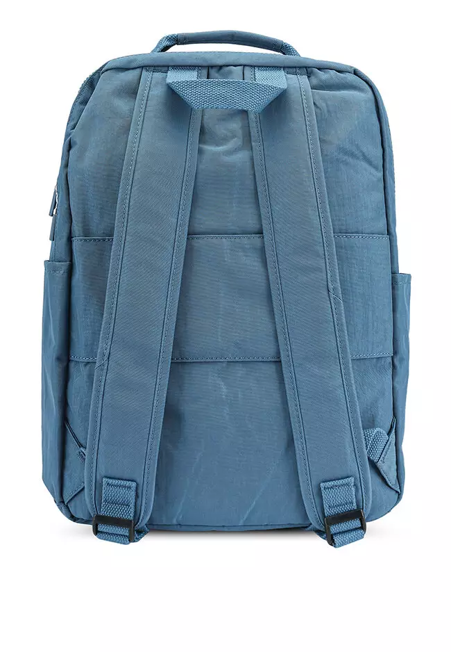 Crinkled Nylon Backpack