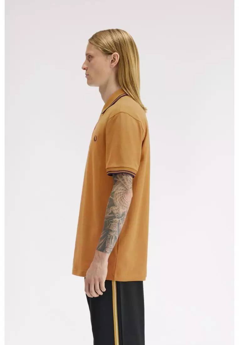 Buy Fred Perry Fred Perry M3600 Twin Tipped Fred Perry Shirt (Dark