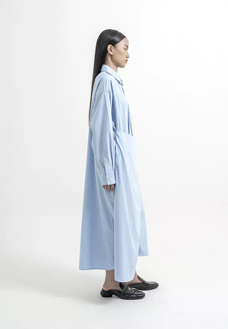 BOWN - Nuo Apron Shirt Dress