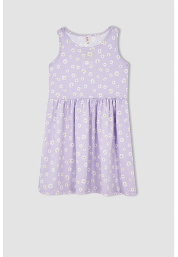 DeFacto purple Girl Dress CC8BCKA16B8774GS_1