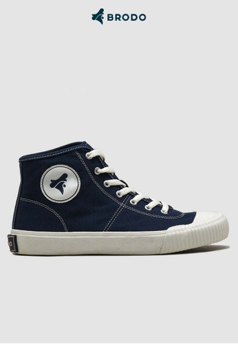 Jual Brodo Brodo Sepatu Pria Vulcan Hi Classic Navy Ws Original Zalora Indonesia