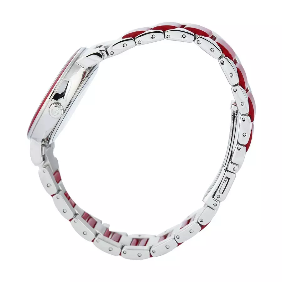 Alexandre Christie 2B45 Rantai silver Acrylic merah cewek