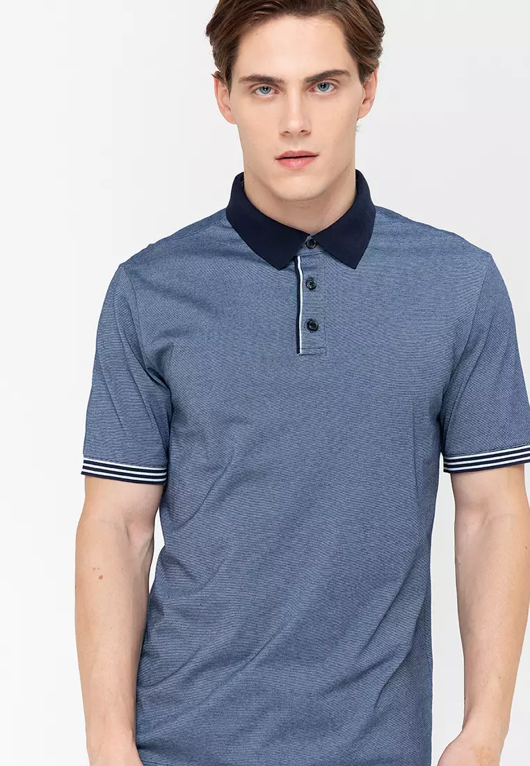 End on end 3 Button Polo Shirt
