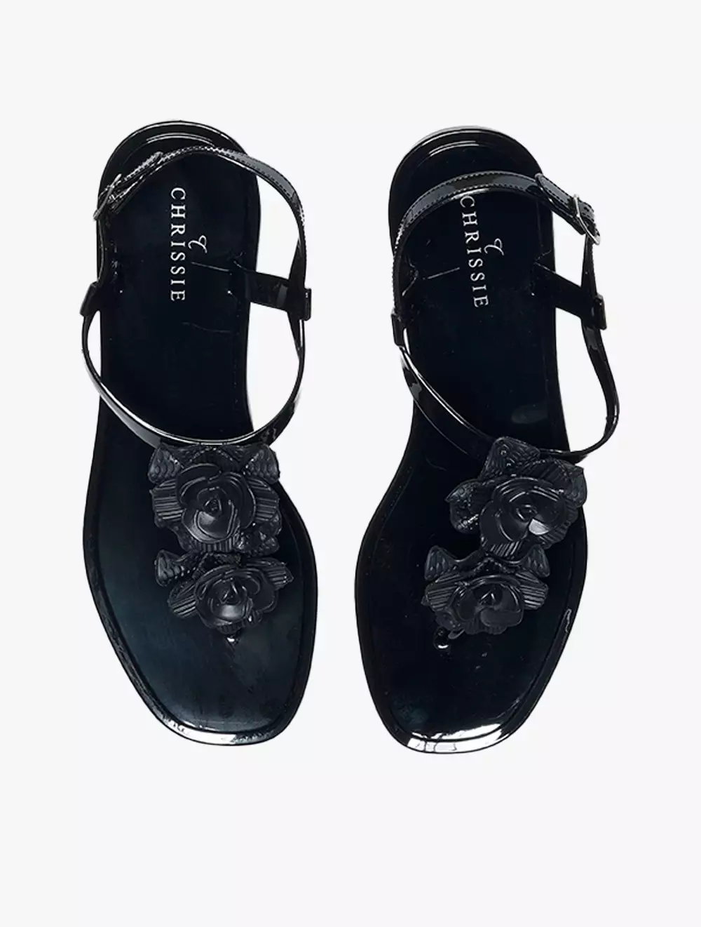 Payless Chrissie Womens Nuha Jelly Sandals - Black_05