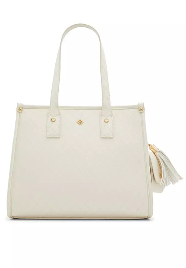White beach bag on sale
