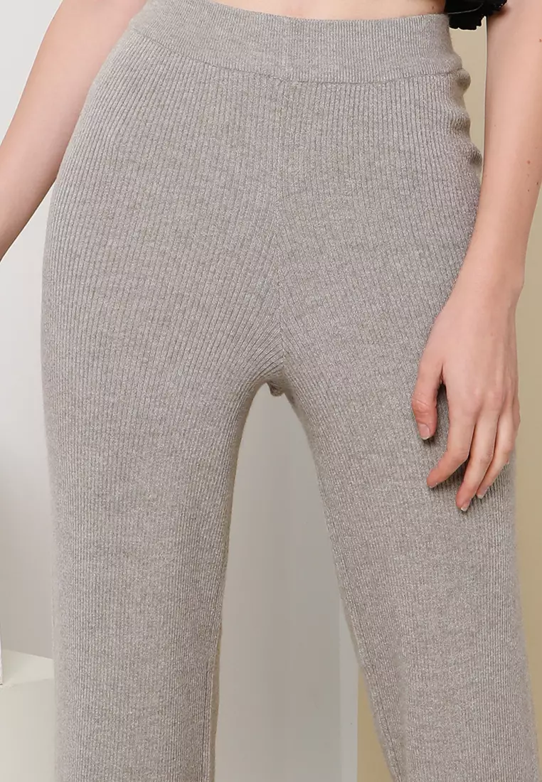 値下げ】Easy Rib Knit Pants-