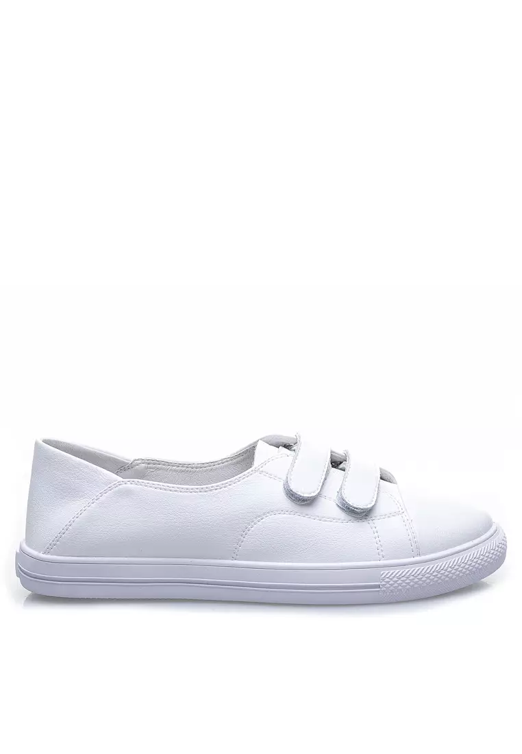 Discount on Twenty Eight Shoes  shoes - SKU: Double Velcro Leather Slip-Ons Rx5198