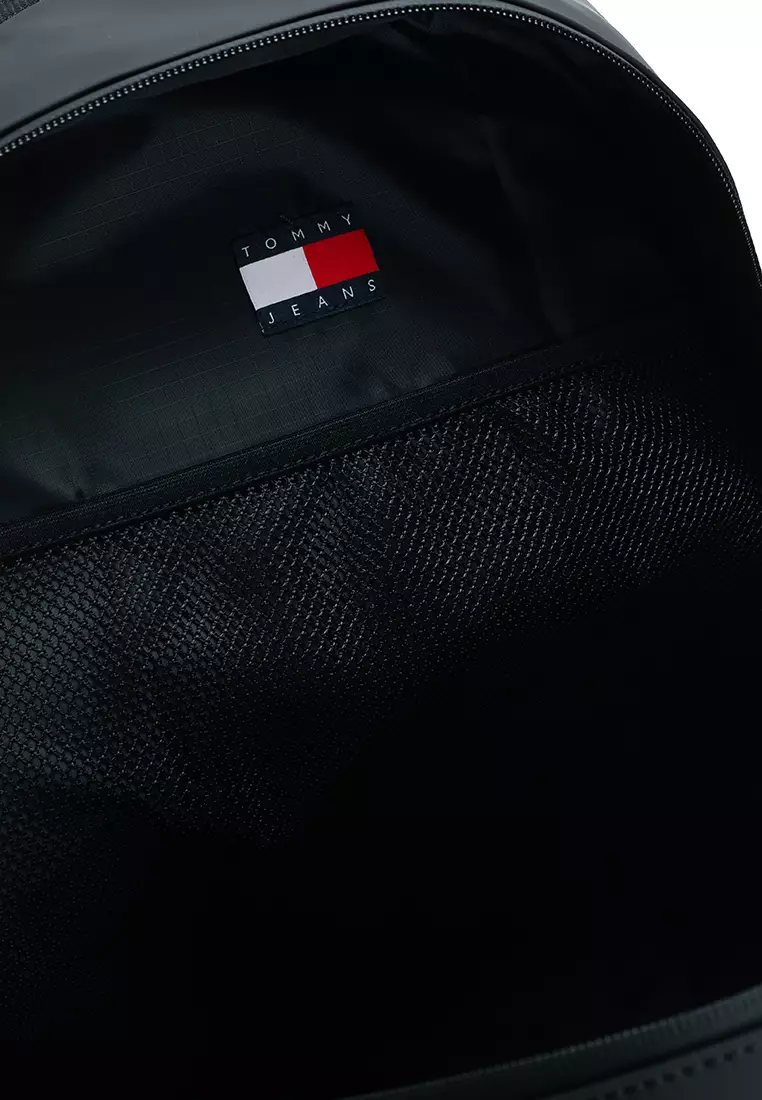 Rubberised Logo Double Zip Backpack - Tommy Jeans