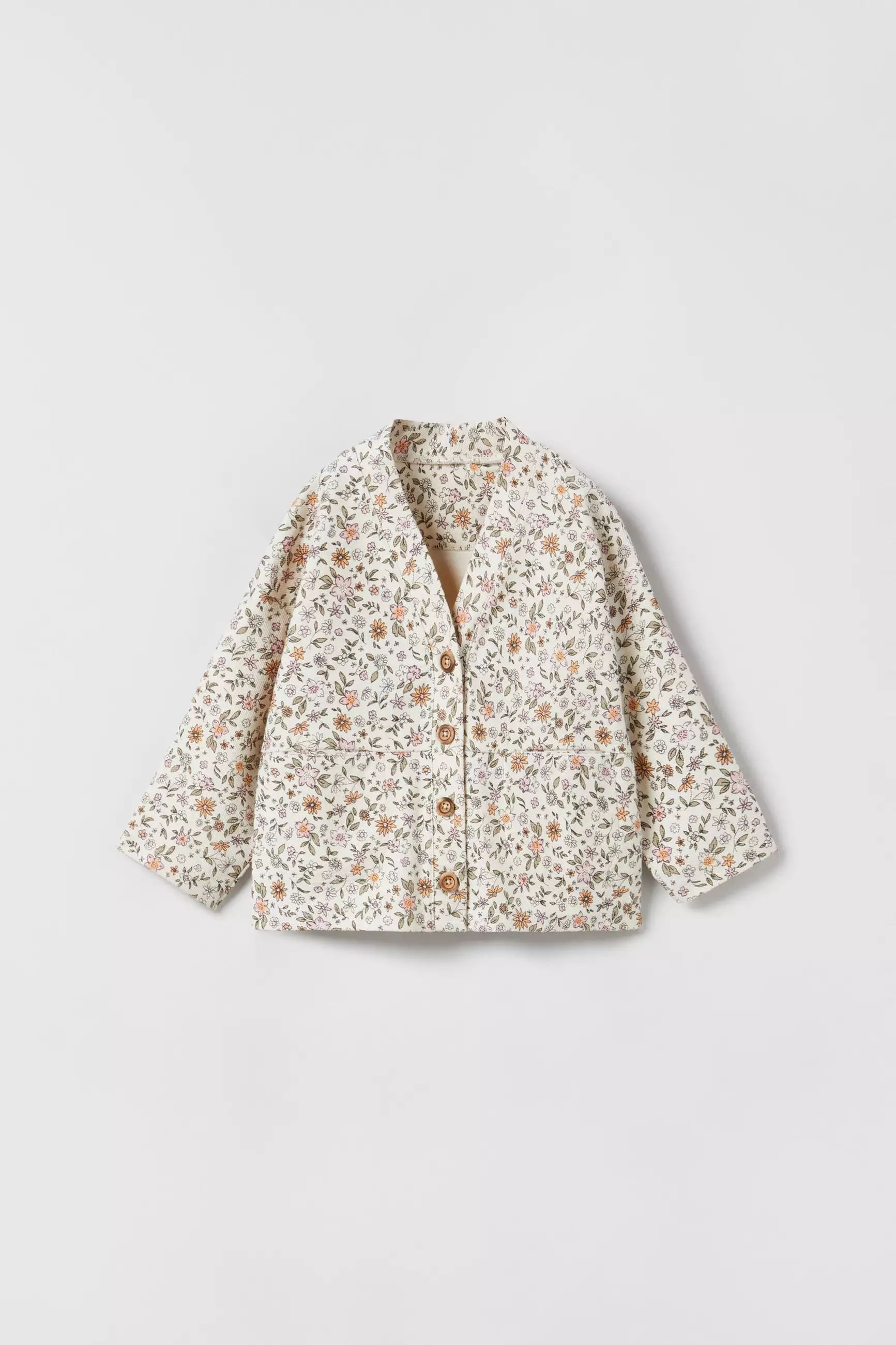 Floral jacket zara cheap